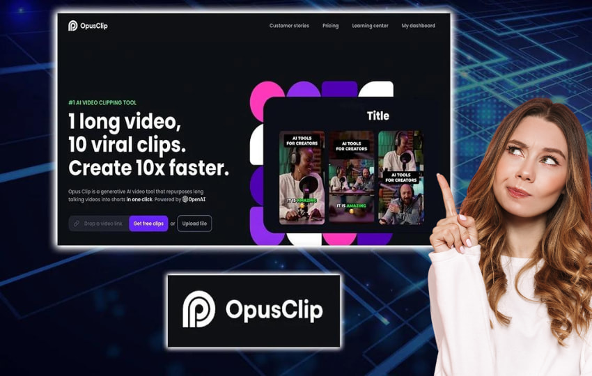 Opus Clip - Edición de Vídeos con IA